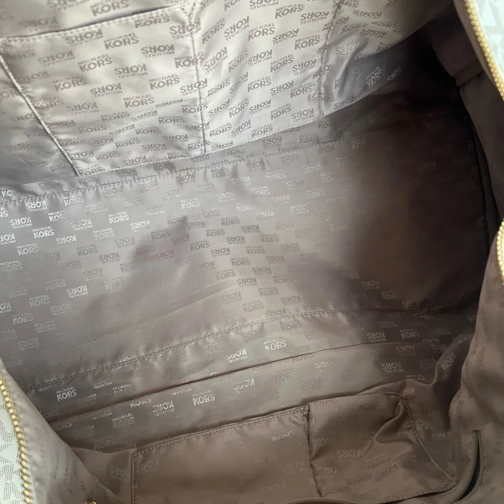Michael Kors weekender travel duffle bag